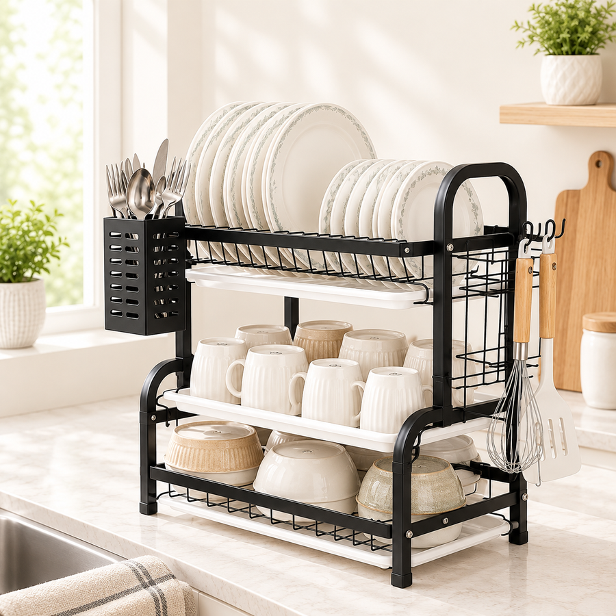 Multi Tiered Dish Organizer