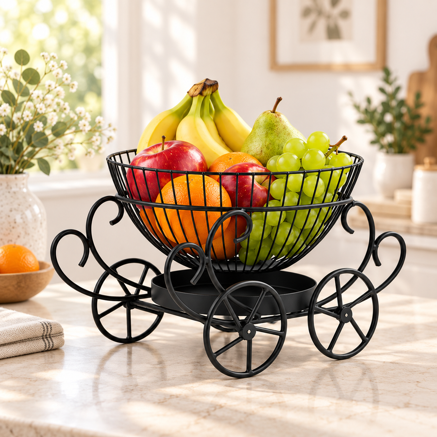 2 Tier Decorative Fruit Basket