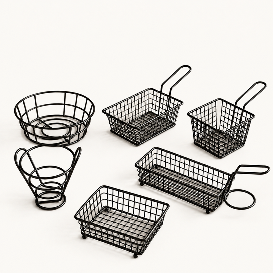 Snack Buckets & Restaurant Style Serving Platter