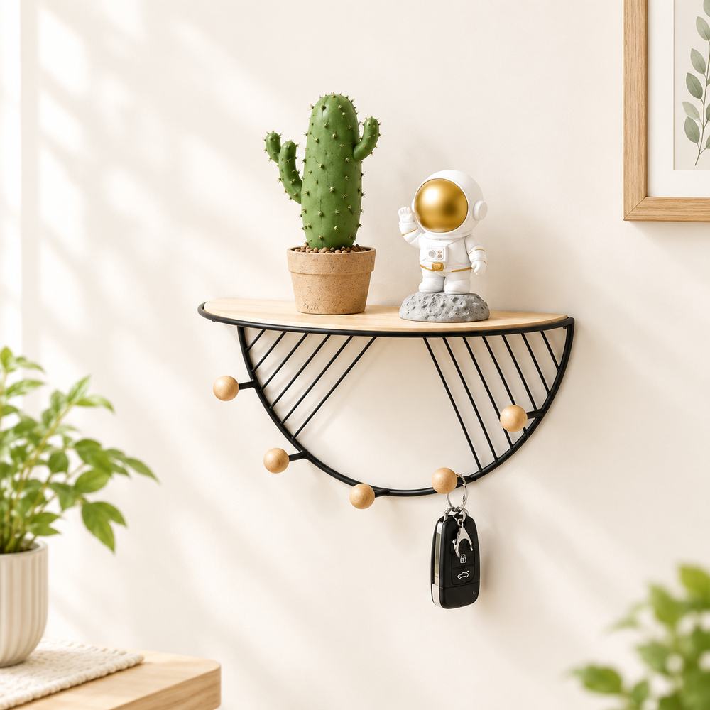 Metal Wall Mounted Storage Shelf