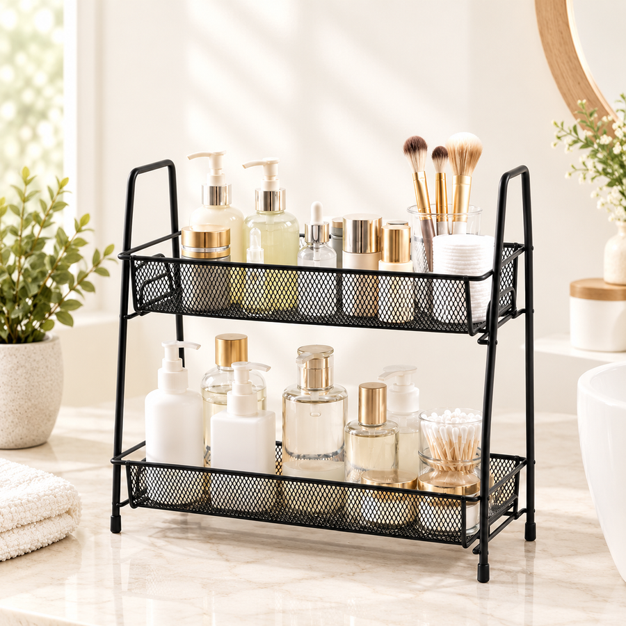 2 layer metal stand