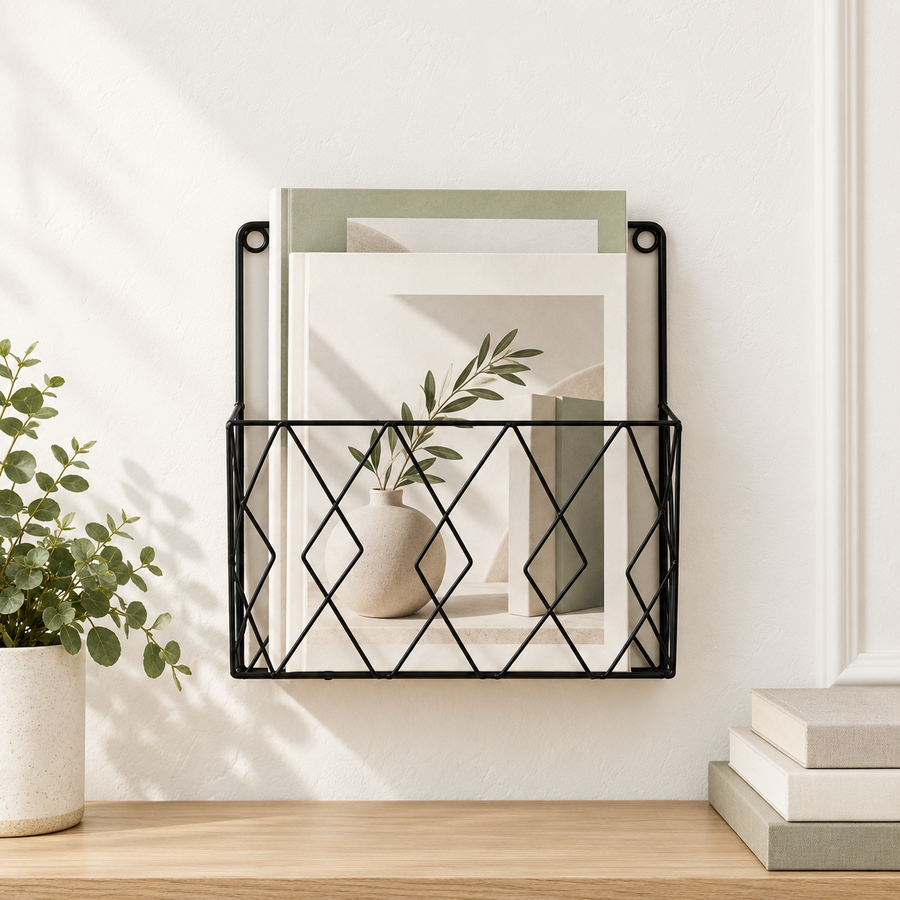 Magazines And Books Organizer