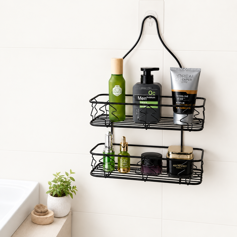 Double Layer Durable Bathroom-Rack