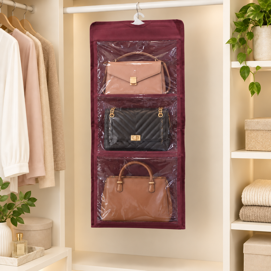 6-Slot Handbags & Purses Organizer by Matrix