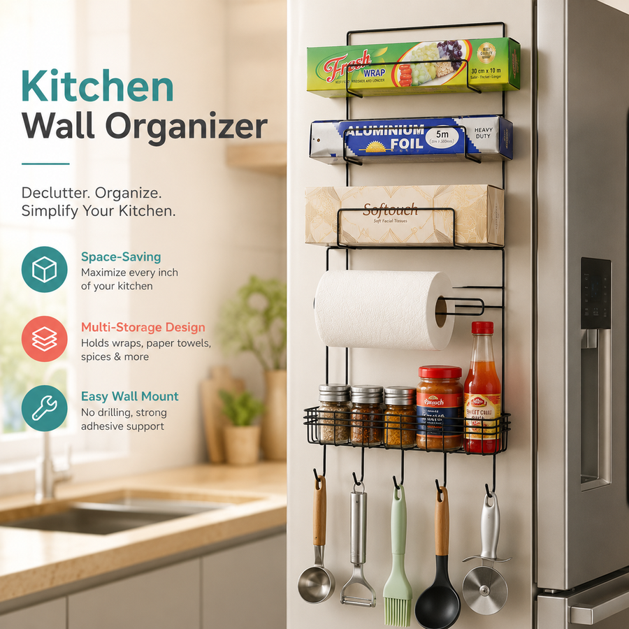 Modular Kitchen Wall Organizer