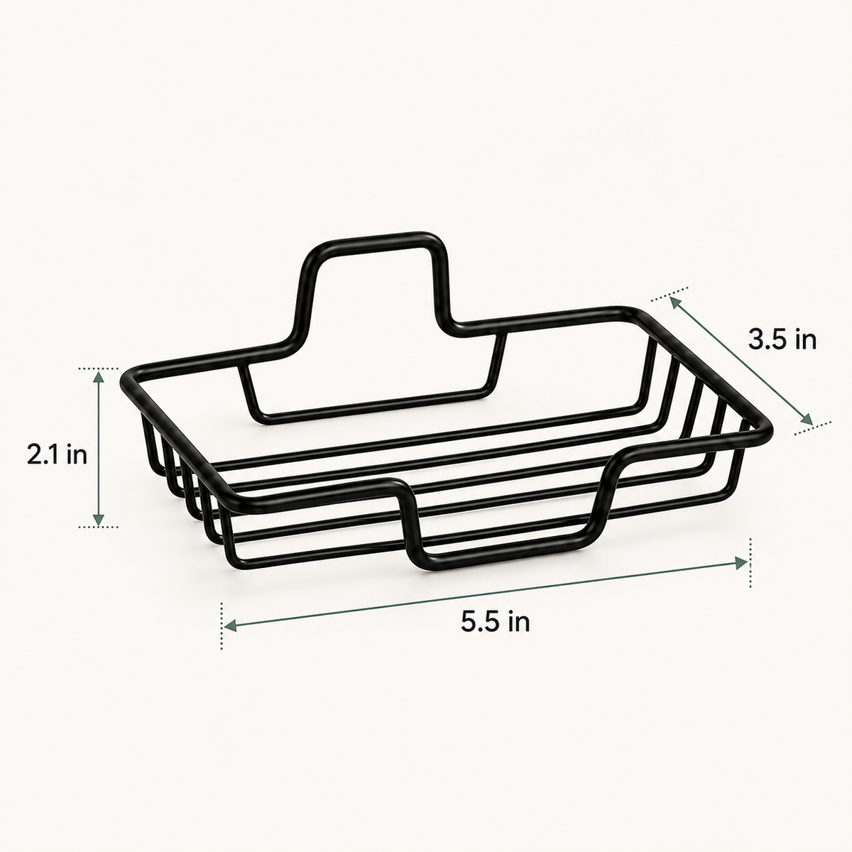 Metal Soap Tray dimensions