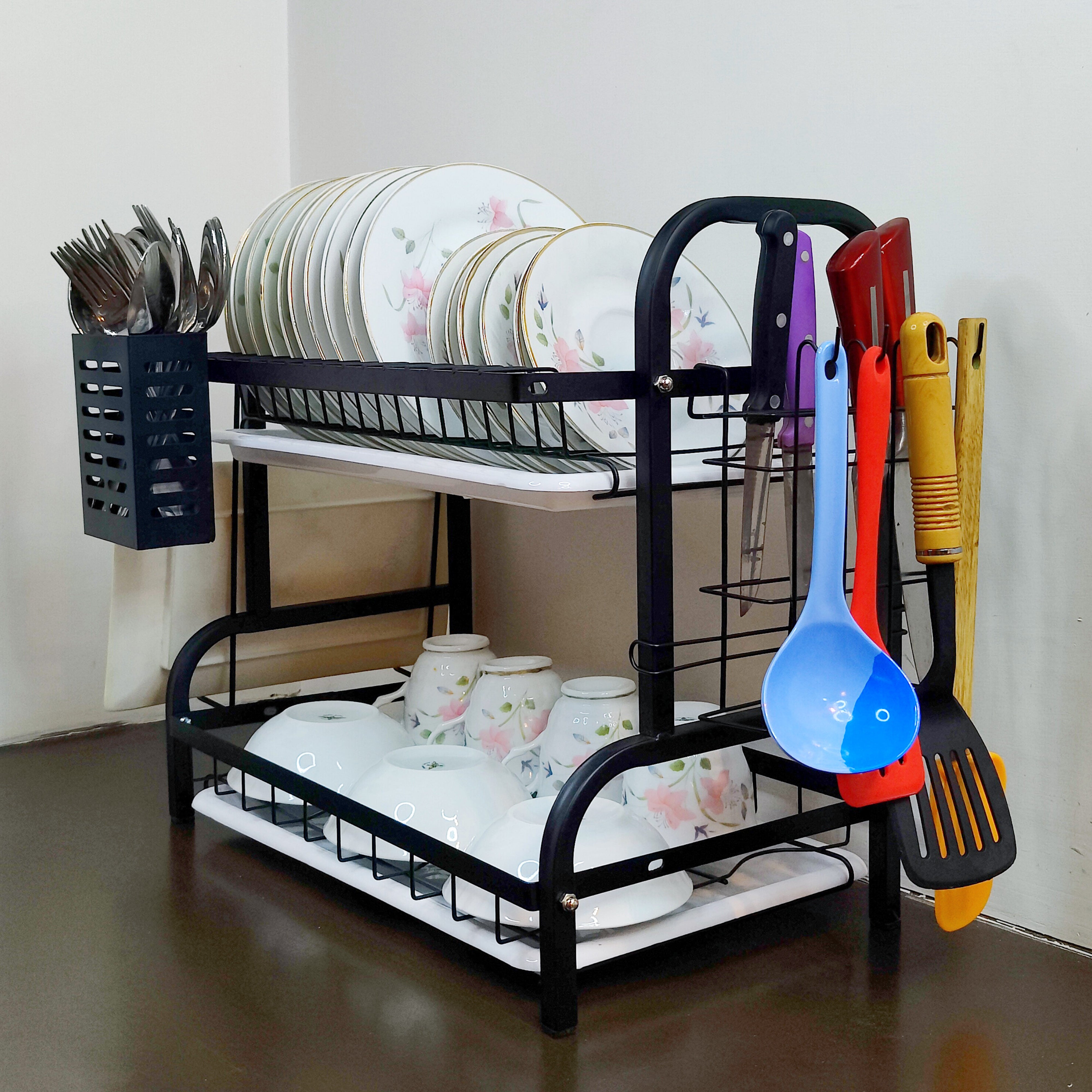Multi Tired Dish Organizer – matrixhome-pk