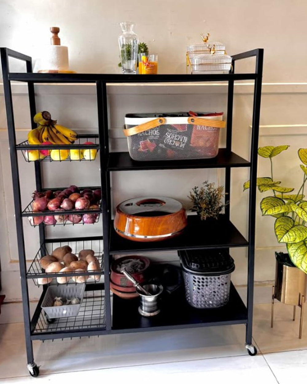 Multifunctional Storage Rack by Matrix