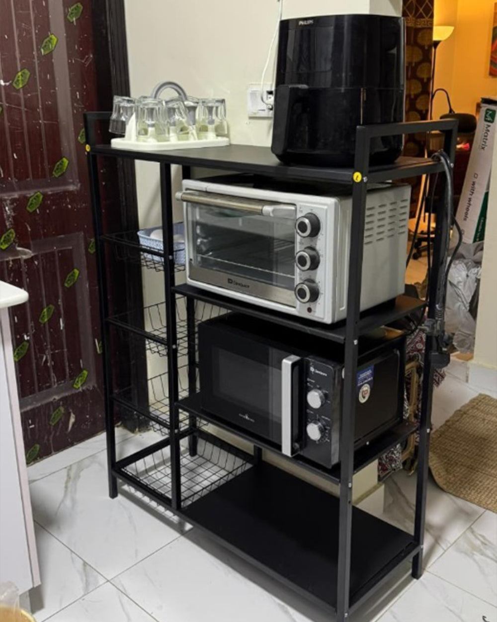 Multifunctional Storage Rack by Matrix