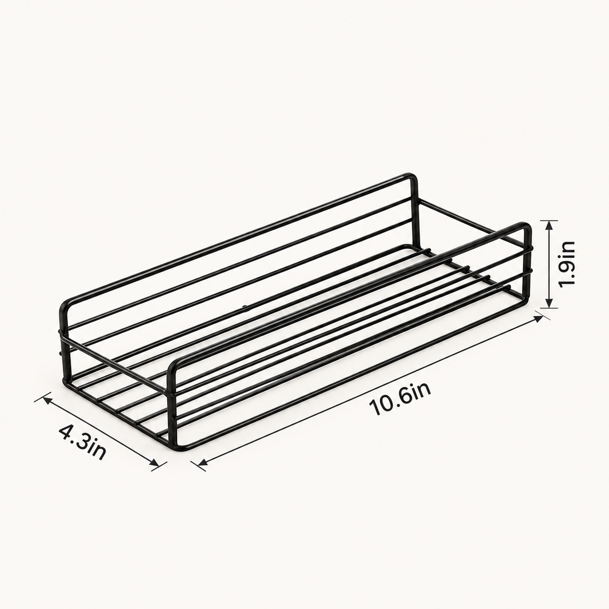 Washroom Metal Stand - Rectangle dimensions