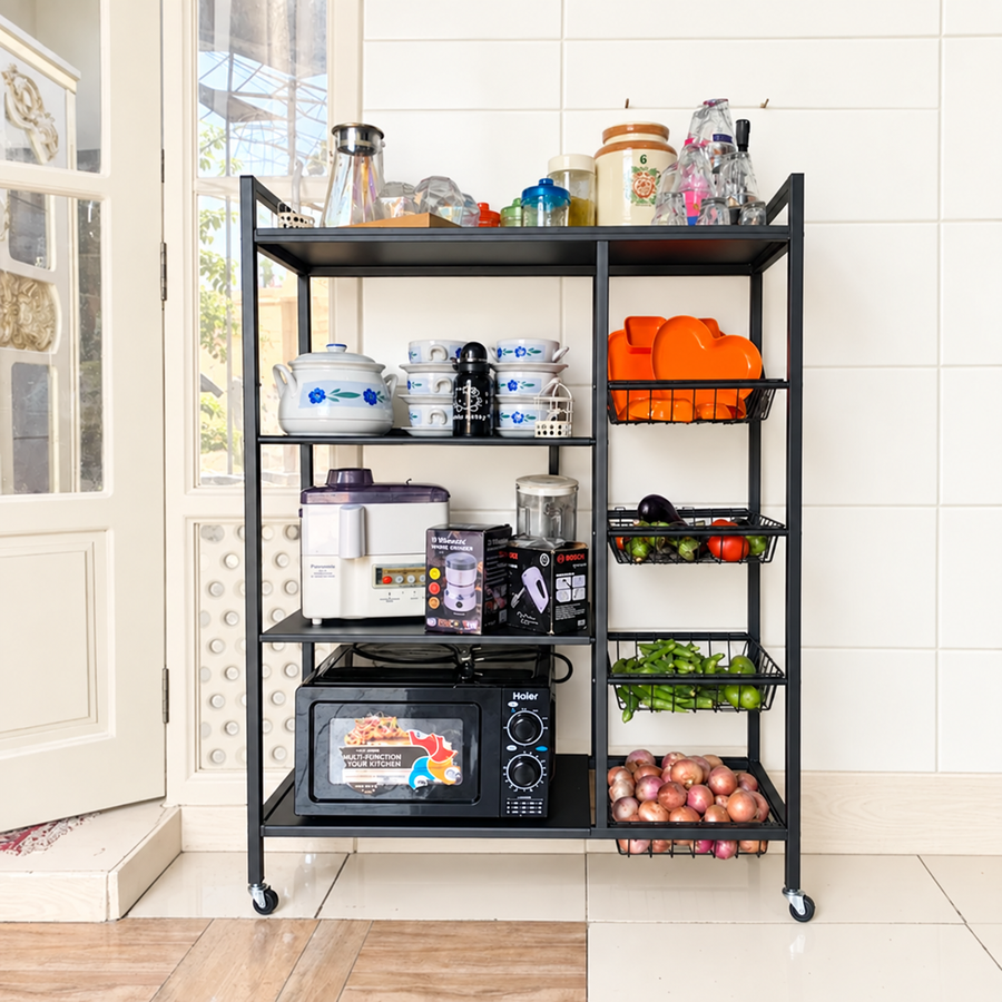 Multifunctional Storage Rack by Matrix
