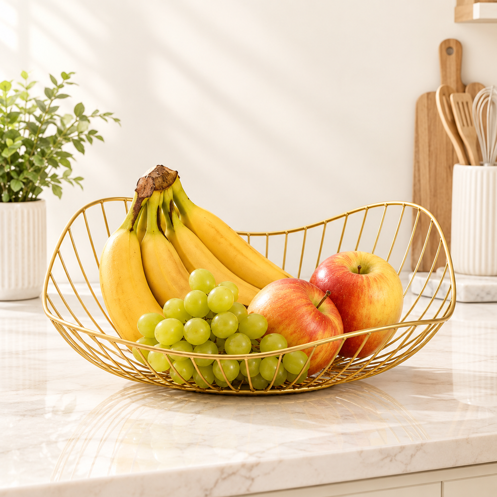 Golden SleekWave Multipurpose Tray by Matrix