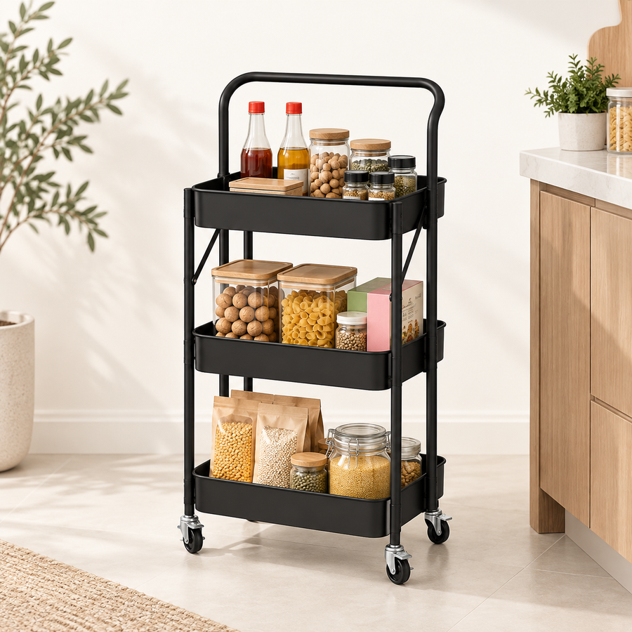 Foldable Metal Trolley By Matrix
